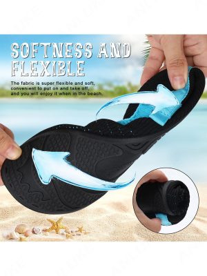 Womens Mens Water Shoes Summer Sports Beach Barefoot Quick-Dry Aqua Socks