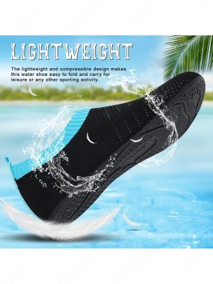 Womens Mens Water Shoes Summer Sports Beach Barefoot Quick-Dry Aqua Socks