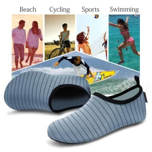 Water Sports Shoes for Men Women, Barefoot Quick-Dry Slip-on Aqua Socks