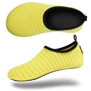 Water Sports Shoes for Men Women, Barefoot Quick-Dry Slip-on Aqua Socks