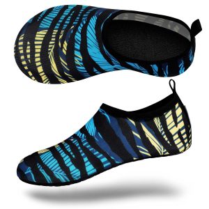 Water Sports Shoes for Men Women, Barefoot Quick-Dry Slip-on Aqua Socks