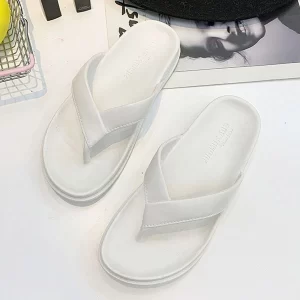 Flip-flops beach slippers fashionable slides for men and women, home & bedroom slippers