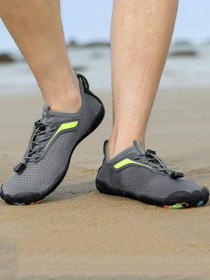 Water Sports Shoes For Adults, Quick Dry Aqua Shoes, Anti-Slip Barefoot Shoes With Mesh Upper