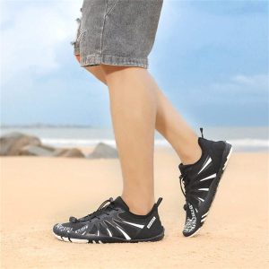 Quick Drying Beach Shoes For Men And Women, Anti-Slip Swimming & Snorkeling Shoes For Outdoor Adventure, Barefoot Soft-Soled Wading Shoes